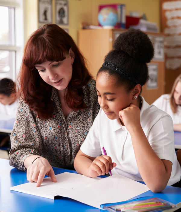 black_female_student_teacher_learning